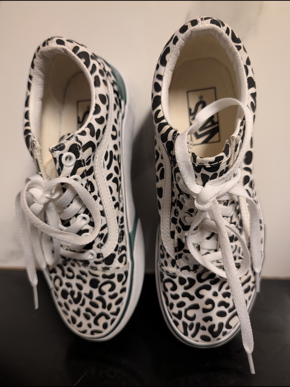 Vans Old Skool Stacked 'UV Ink - Leopard' Sneakers Size 7.5 NWOT MSRP $99.95 - Picture 7 of 11